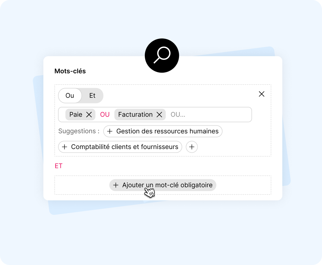 Filtre ET OU CVTK - LP