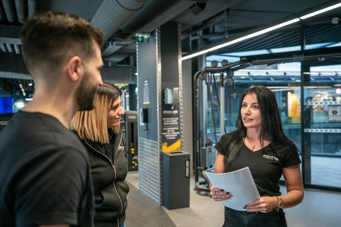 Fitness park ambiance