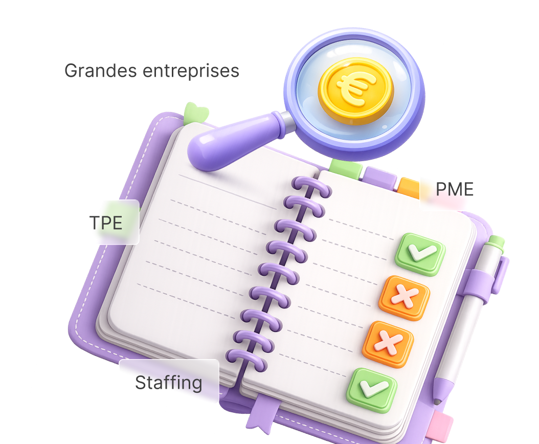 Hellowork recruteur - Tarifs - glass morphism