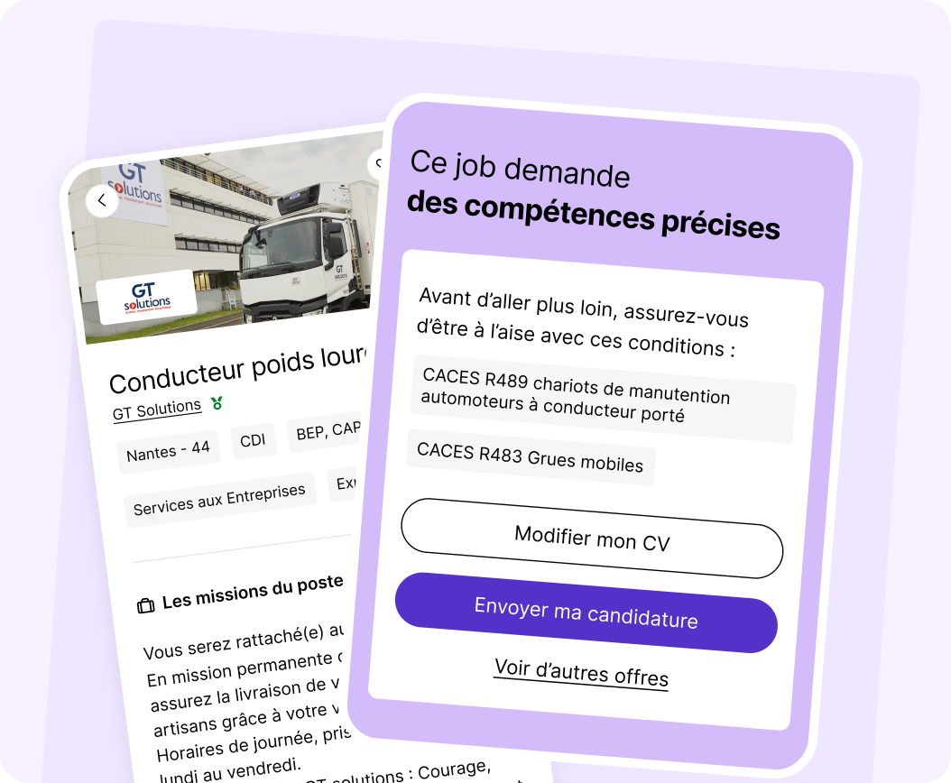 mise en avant des compétences de l'offre