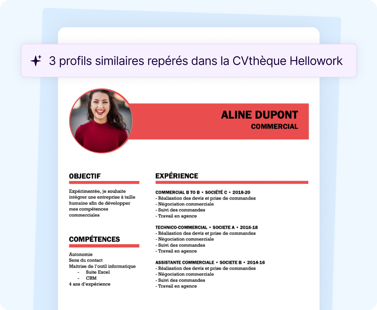 Proposition de profils similaires