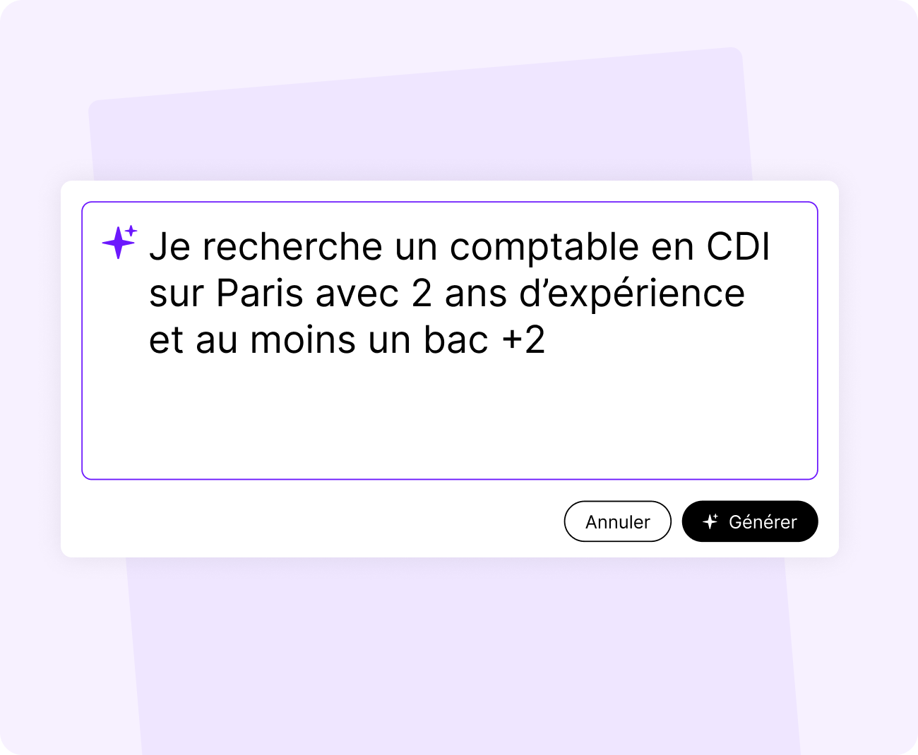 Recherche langage naturel CVthèque - LP leadgen 1