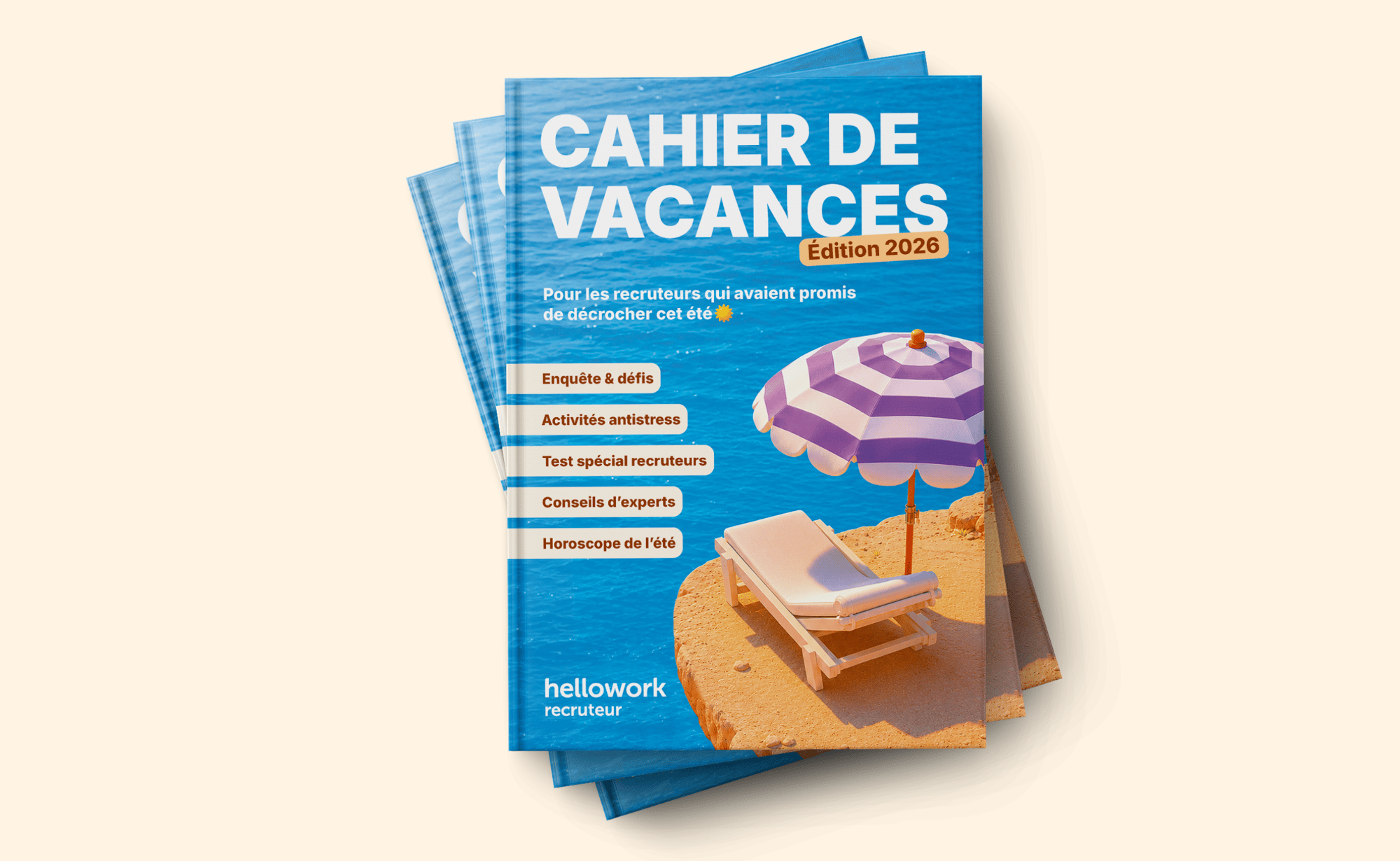 Aperçu du cahier de vacances 2026