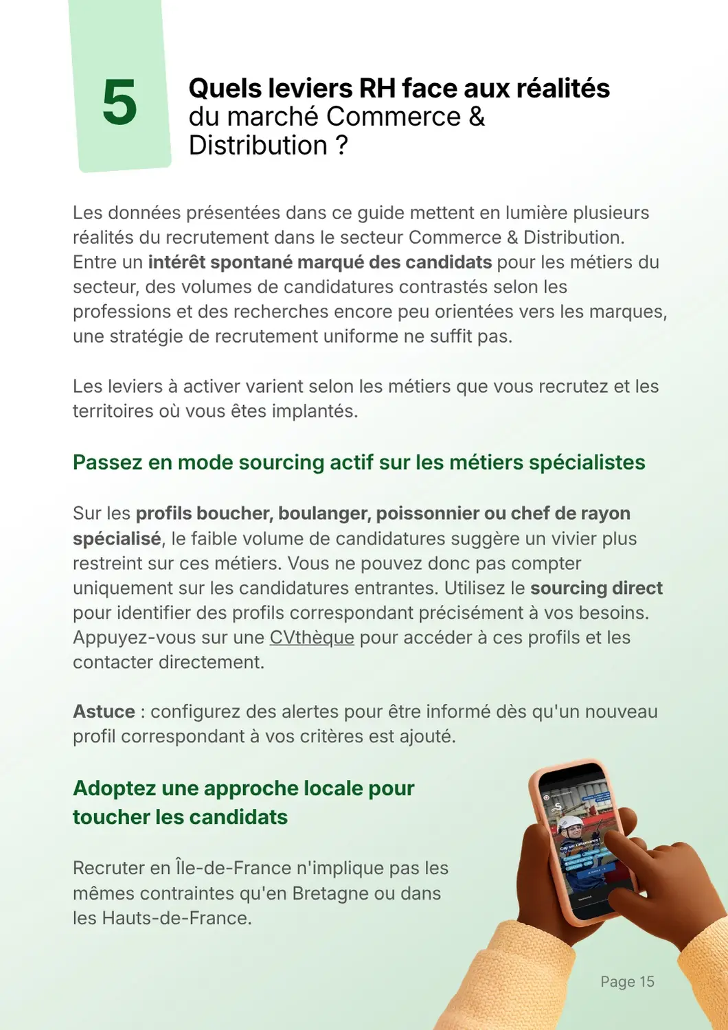 Partie 5 du guide commerce & distribution