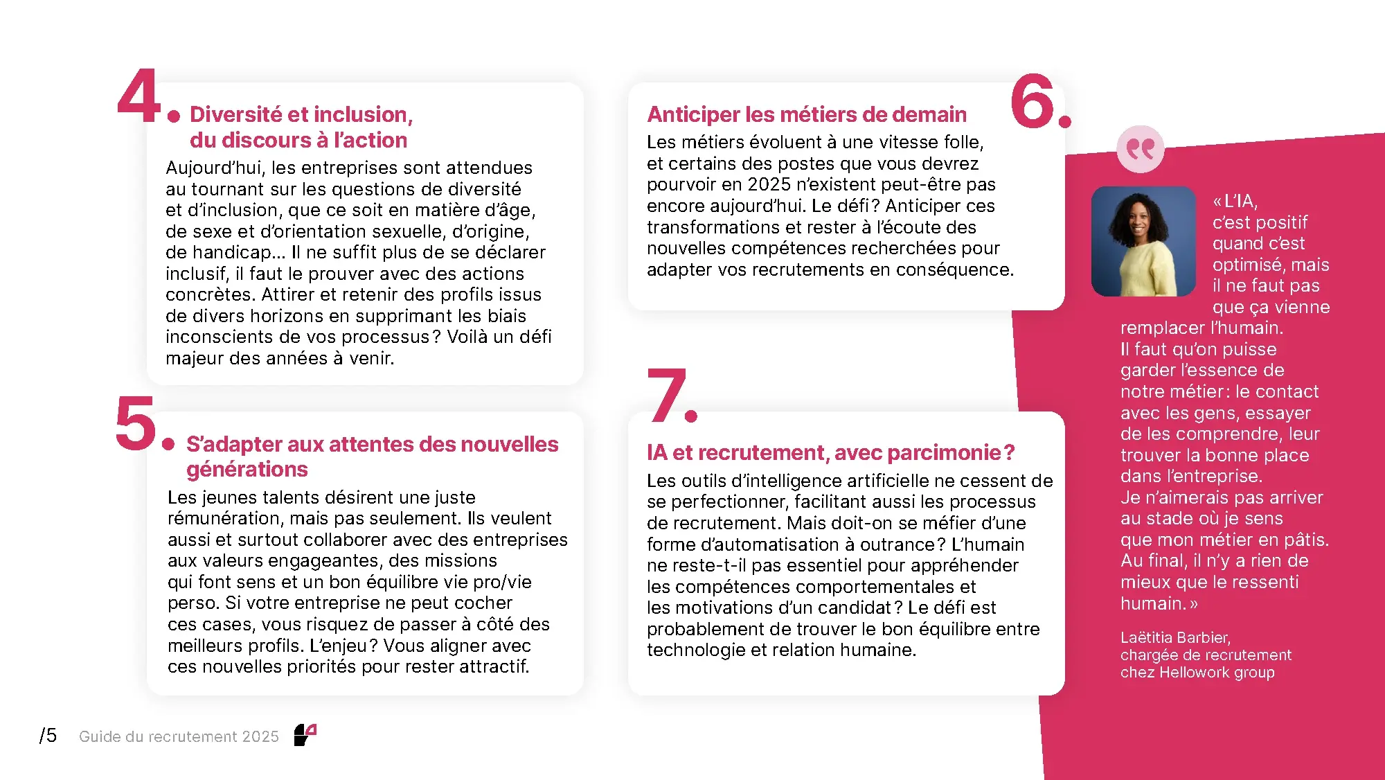 Aperçu 2 du guide du recrutement 2025