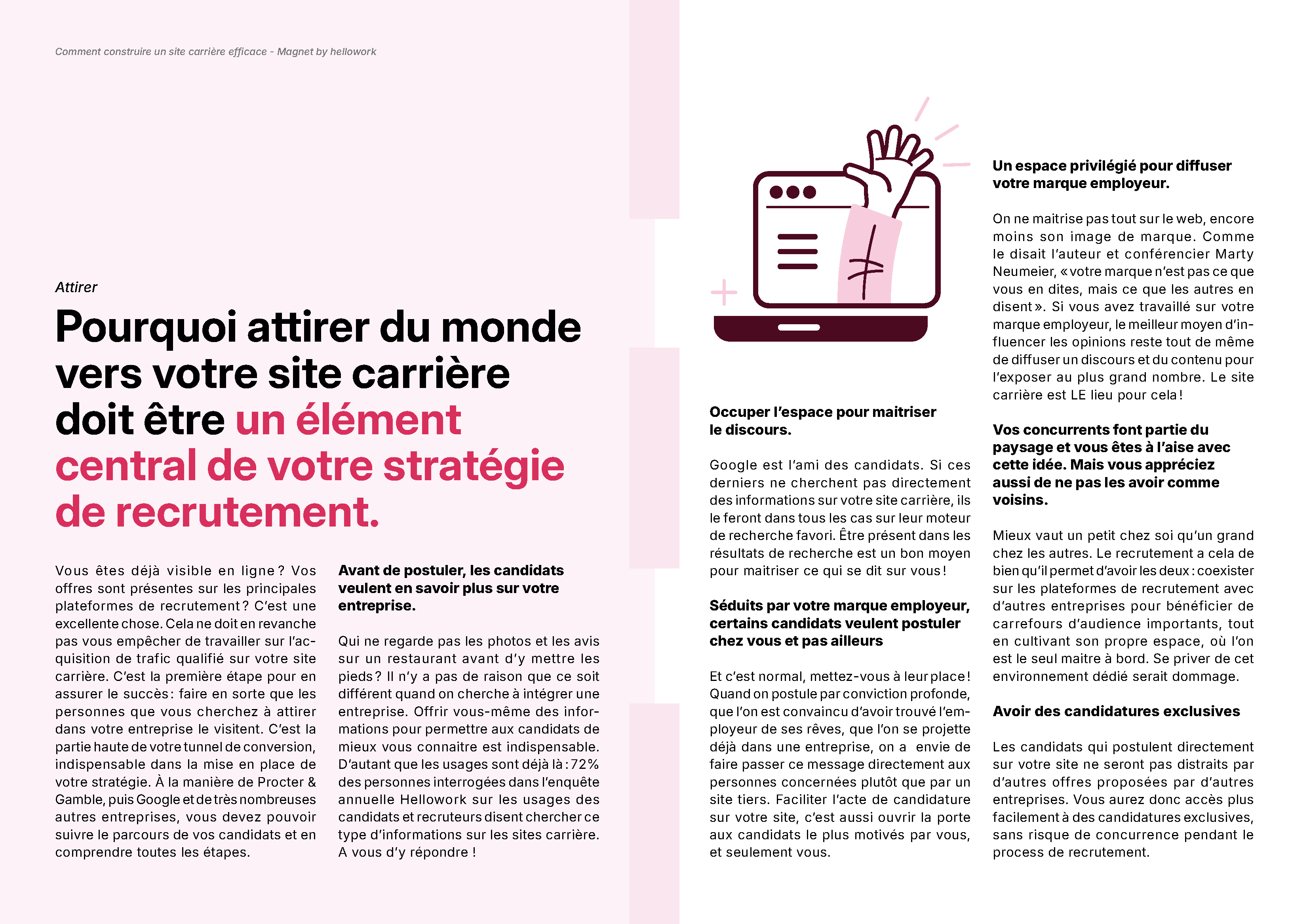 Aperçu n°4 Livre blanc site carrière