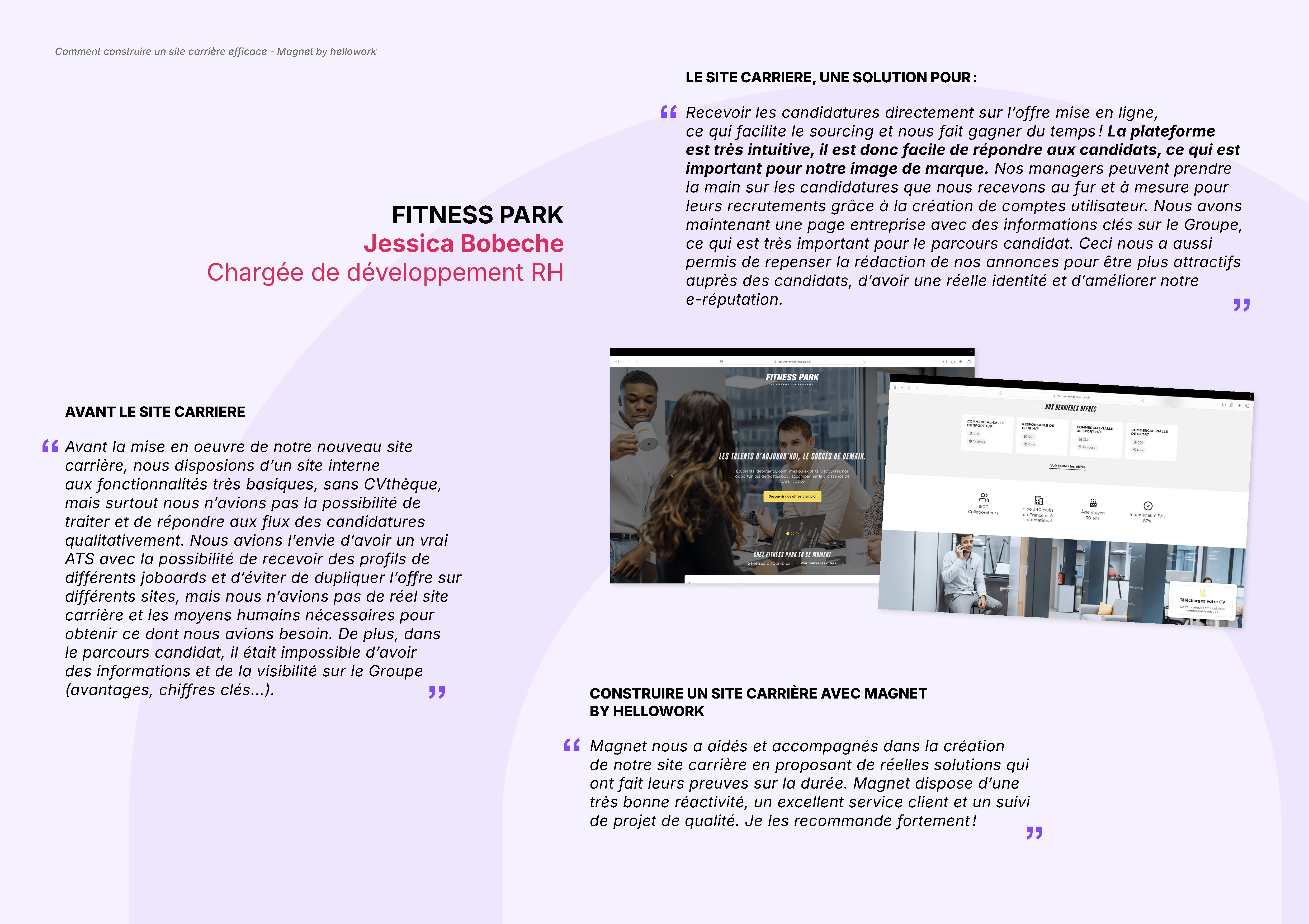 Aperçu n°2 Livre blanc site carrière